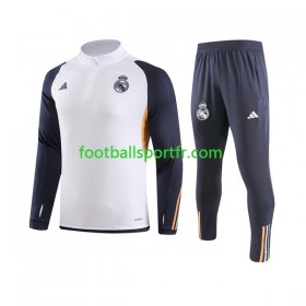 Real Madrid Ensemble Sweat d'entrainement Blanc 2023-2024
